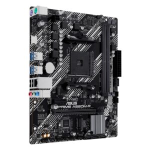 Placa Madre Asus Prime A520M-R Socket AM4 Chipset AMD A5200 DDR4 Micro ATX - Imagen 2