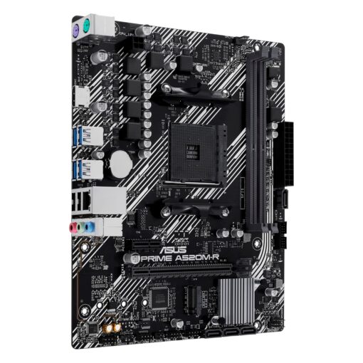 Alternative view of Placa Madre Asus Prime A520M-R Socket AM4 Chipset AMD A5200 DDR4 Micro ATX