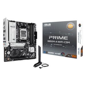 Placa Madre Asus Prime B850M-A WiFi Socket AM5 Chipset AMD B850 DDR5 Micro ATX