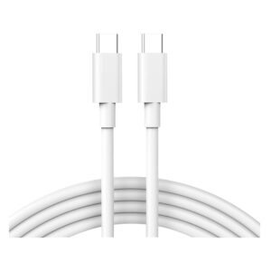 Cable Usb Xiaomi Mi 6a Tipo-c To Tipo-c 2m White - Imagen 2