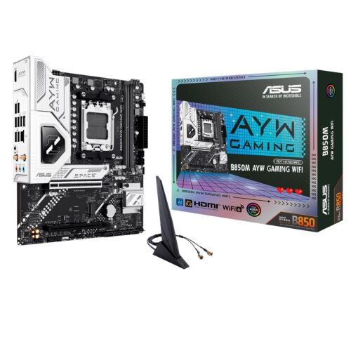 Placa Madre Asus B850M-AYW Gaming WiFi DDR5 Socket AM5 Chipset B850 Micro ATX