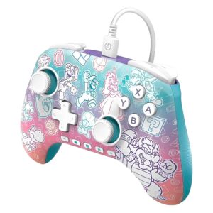 Control Swac 2 Enwired Mushroom Kingdom Wired Controler Pwa-a-15331 - Imagen 3