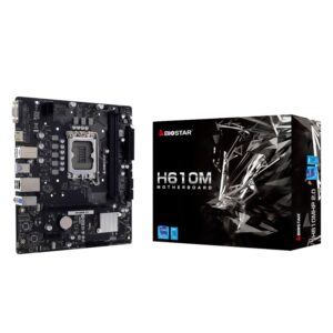 Placa Madre Biostar H610mhd D5 Ddr5 Socket 1700 Chipset H610 Micro Atx