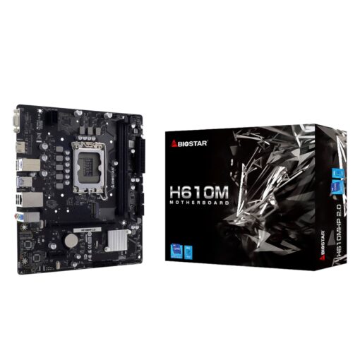 Placa Madre Biostar H610mhd D5 Ddr5 Socket 1700 Chipset H610 Micro Atx