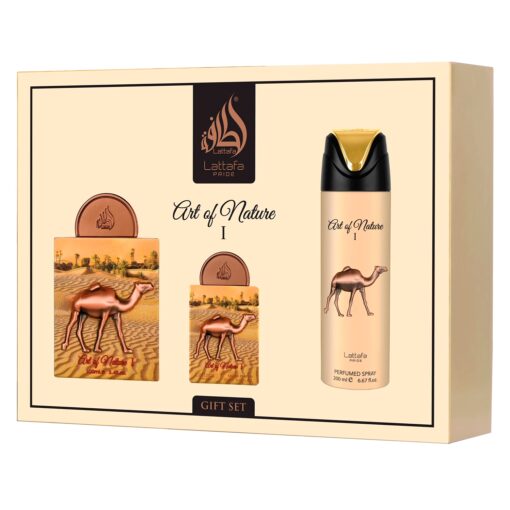 Perfume Lattafa Kit Art Of Nature I C/ 3 Pcs