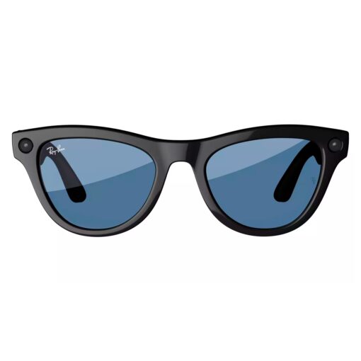 Gafas Smart Ray-ban Meta Skyler Rw4010 Shiny Black Transitions C/blue