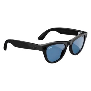 Gafas Smart Ray-ban Meta Skyler Rw4010 Shiny Black Transitions C/blue - Imagen 3