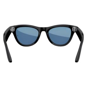 Gafas Smart Ray-ban Meta Skyler Rw4010 Shiny Black Transitions C/blue - Imagen 4