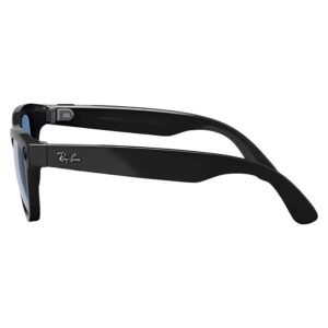 Gafas Smart Ray-ban Meta Skyler Rw4010 Shiny Black Transitions C/blue - Imagen 5