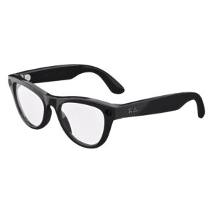 Anteojos De Sol Ray-ban Meta Skyler Rw4010 Wifi Meta Ia 32gb - Negro - Imagen 2