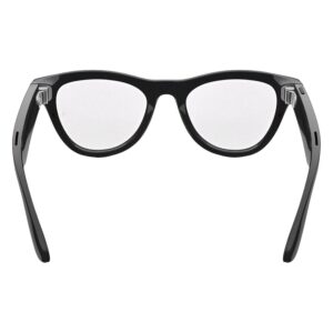 Anteojos De Sol Ray-ban Meta Skyler Rw4010 Wifi Meta Ia 32gb - Negro - Imagen 3