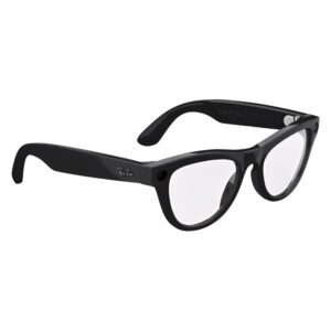 Anteojos De Sol Ray-ban Meta Skyler Rw4010 Wifi Meta Ia 32gb - Negro - Imagen 4