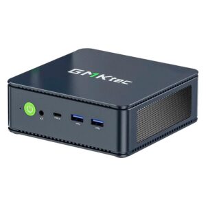 Mini PC Gmktec Nucbox M6 Ultra AMD Ryzen 5 7640H 1TB SSD 32GB RAM - Negro