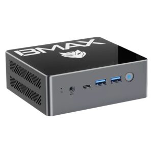 Mini PC Bmax B4 Intel Alder Lake N95 256GB SSD 12GB RAM - Negro