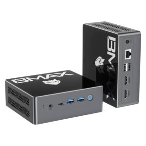 Mini PC Bmax B4 Intel Alder Lake N95 256GB SSD 12GB RAM - Negro - Imagen 2