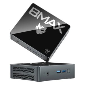 Mini PC Bmax B4 Intel Alder Lake N95 256GB SSD 12GB RAM - Negro - Imagen 3