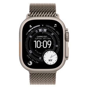 Apple Watch Ultra 3 Meww4zp/a Celular + Gps Caja Titanio 49mm - Estilo Milanés De Titanio (s) - Imagen 2