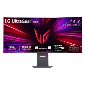 Monitor 45" Lg Ultragear 45gs95qe-b Wqhd Oled Curved 0.03ms/240hz