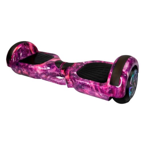 Scooter Interbras 6.5 Bt/led/bolsa /rosa Galaxia