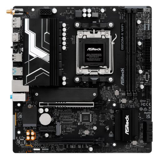 Alternative view of Placa Madre Asrock B850M-X WiFi R2.0 DDR5 Socket AM5 Chipset AMD B850 Micro ATX