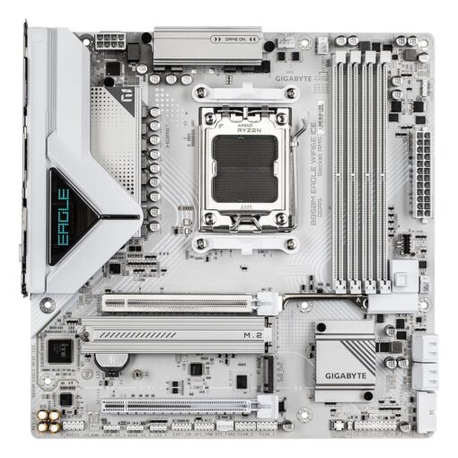 Alternative view of Placa Madre Gigabyte B850M Eagle WiFi6E ICE DDR5 Socket AM5 Chipset AMD B850 Micro ATX