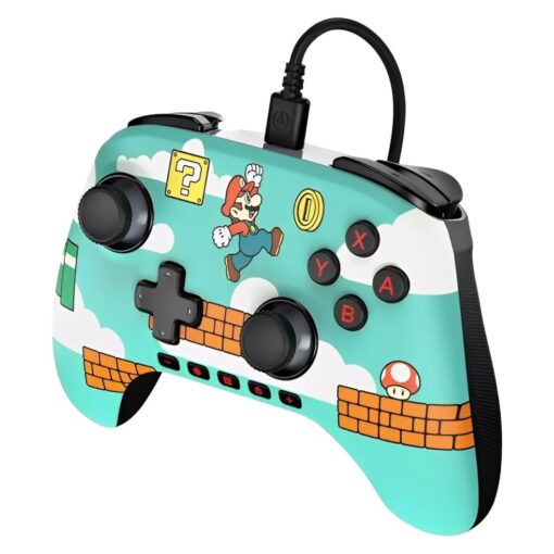 Alternative view of Control PowerA Advantage Wired Mario Time Para Nintendo Switch 2 - PWA-A-15351