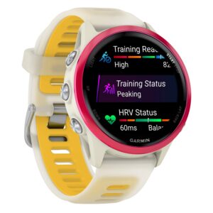 Smartwatch Garmin Forerunner 570s 010-02970-02 42mm - Blanco Y Amarillo - Imagen 3