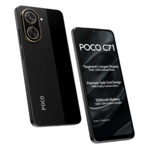Smartphone Xiaomi Poco C71 Ds 4gb Ram 128gb 6.88" Black Global Usa - Imagen 3