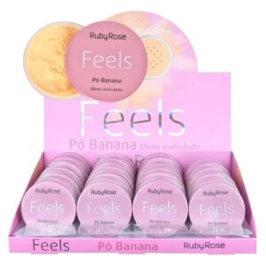 Cosmético Ruby Rose Hb 850 Polvo Banana Feels 24 Un