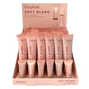Cosmético Ruby Rose Hb M301 Base Líquida Soft Línea Rosa 36 Un
