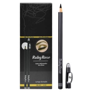 Cosmético Ruby Rose Hb 091 Lápiz De Ojos 36 Un