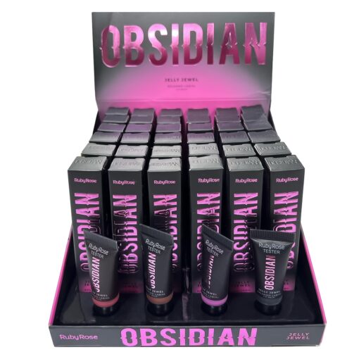 Cosmético Ruby Rose Hb 7400 Bálsamo Jelly Obsidian 36 Un