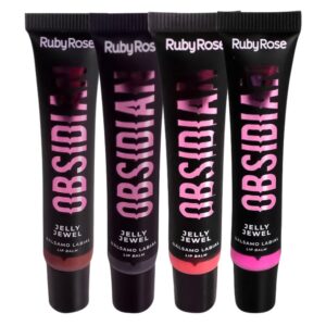 Cosmético Ruby Rose Hb 7400 Bálsamo Jelly Obsidian 36 Un - Imagen 2