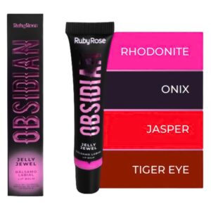 Cosmético Ruby Rose Hb 7400 Bálsamo Jelly Obsidian 36 Un - Imagen 4