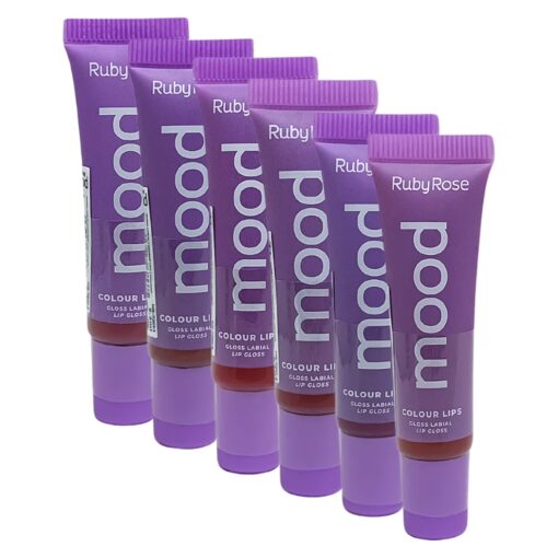 Alternative view of Cosmético Ruby Rose Hb 7201 Gloss Colour Lips Mood 36 Un