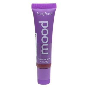 Cosmético Ruby Rose Hb 7201 Gloss Colour Lips Mood 36 Un - Imagen 3