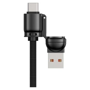 Cable G-tide Bullet Power Wc155-5 Usb/usb-c/lightning 1.5 Metros - Negro - Imagen 3