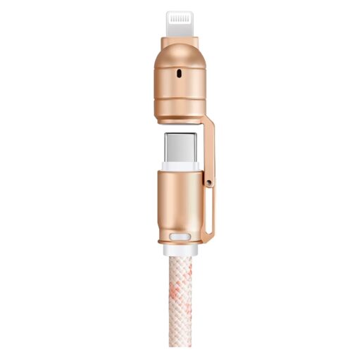 Alternative view of Cable G-tide Bullet Power Wc155-5 Usb/usb-c/lightning 1.5 Metros - Rosa