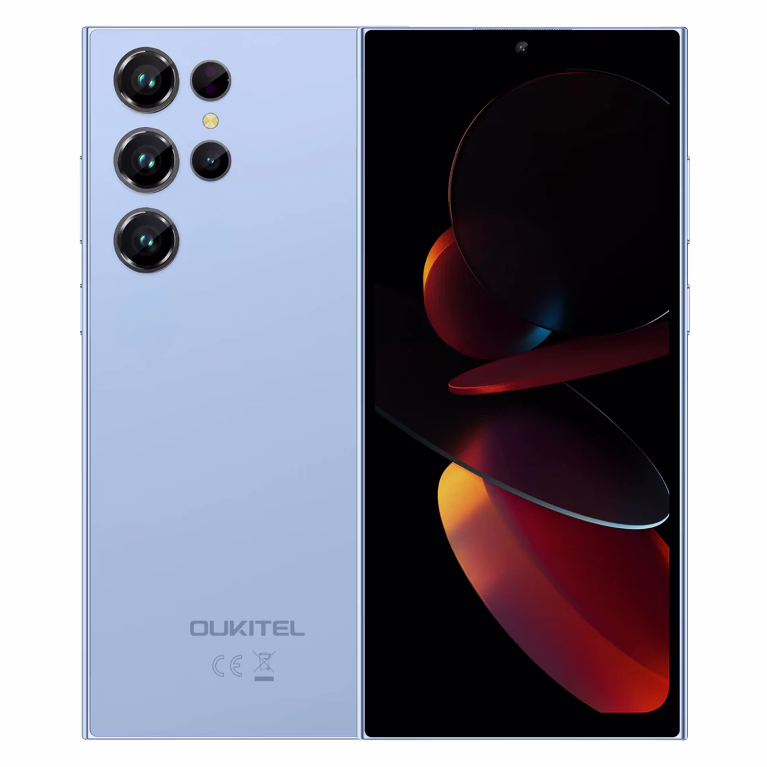 Smartphone Oukitel C61 128gb 4gb Ram Dual Sim Pantalla 6.88" - Azul (1 Ano De Garantia)
