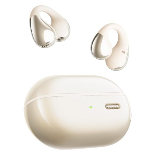 Auriculares Soundpeats Pearlclip Pro Wireless - Beige