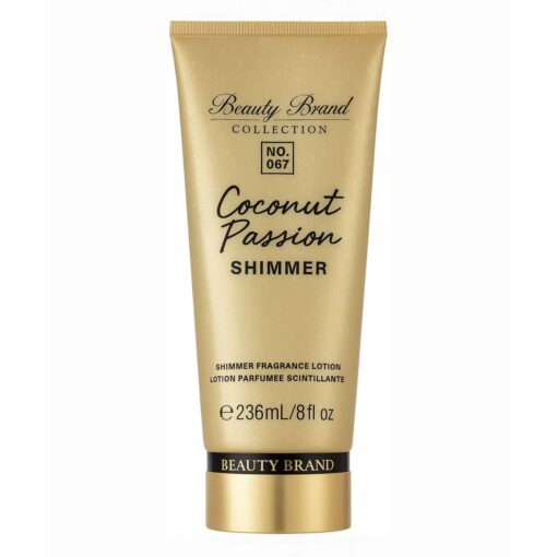 Body Lotion Beauty Brand 067 Coconut Passion Shimmer Femenino 236ml
