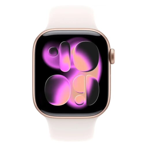 Alternative view of Apple Watch S11 Gps 42mm Meu44lw/a Aliminum Light Blush Rose Gold M/l