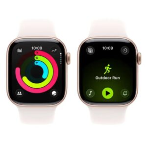Apple Watch S11 Gps 42mm Meu44lw/a Aliminum Light Blush Rose Gold M/l - Imagen 3