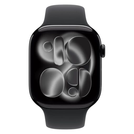 Alternative view of Apple Watch Series 11 Meuw4lw/a Caja Aluminio 46mm Negro Brillante - Deportivo Negro S/m
