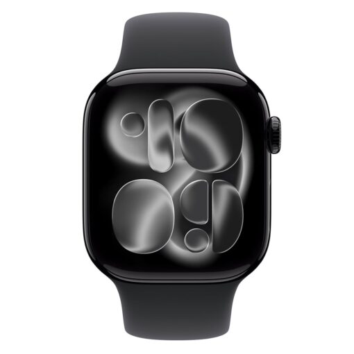 Alternative view of Apple Watch S11 Gps 46mm Meux4lw/a Aliminum Jet Black M/l