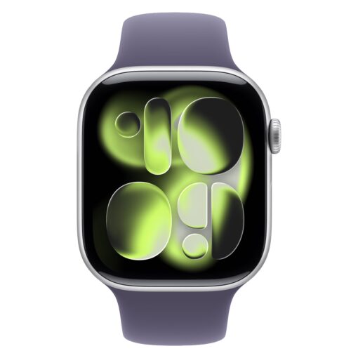 Alternative view of Apple Watch Series 11 Mev94lw/a Caja Aluminio 46mm Plata - Deportivo Morado S/m