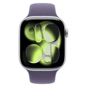 Apple Watch Series 11 Meva4lw/a Caja Aluminio 46mm Plata - Deportivo Negro M/l - Imagen 2