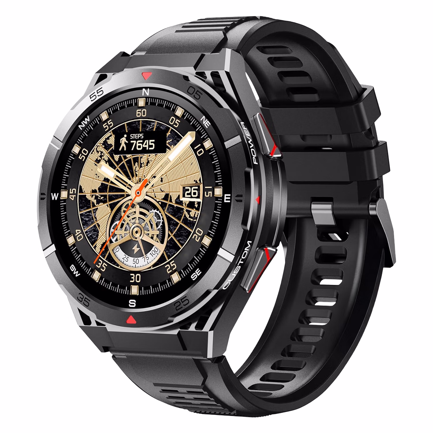 Smartwatch Oukitel Bt12 46mm - Negro