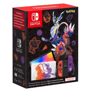 Consola Nintendo Switch Oled Pokémon Scarlet & Violet Edition 64gb - Rojo Y Morado (heg-s-keaaa/eu) - Imagen 4