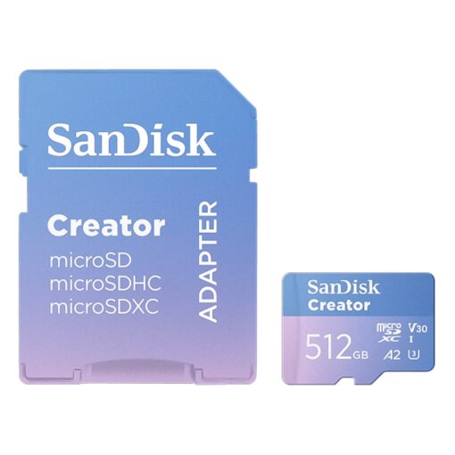 Alternative view of Memoria Micro Sd 512gb 190mbs Sandisk Creator Sdsqxav-512g-gn6ms